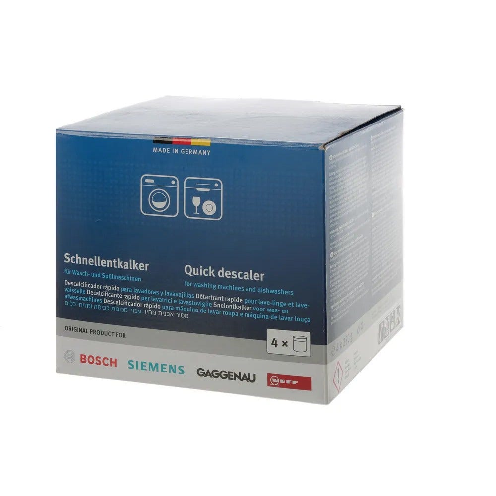 Gaggenau Entkalker für Waschmaschinen und Geschirrspüler 00312331 (4x250gr)