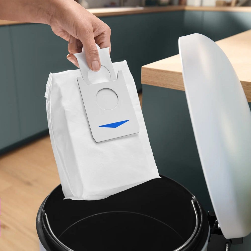 Bosch antibakterielle Staubbeutel geeignet für Spotless Roboterstaubsauger (3 Stk.) | 17009040, BHZRDBAB