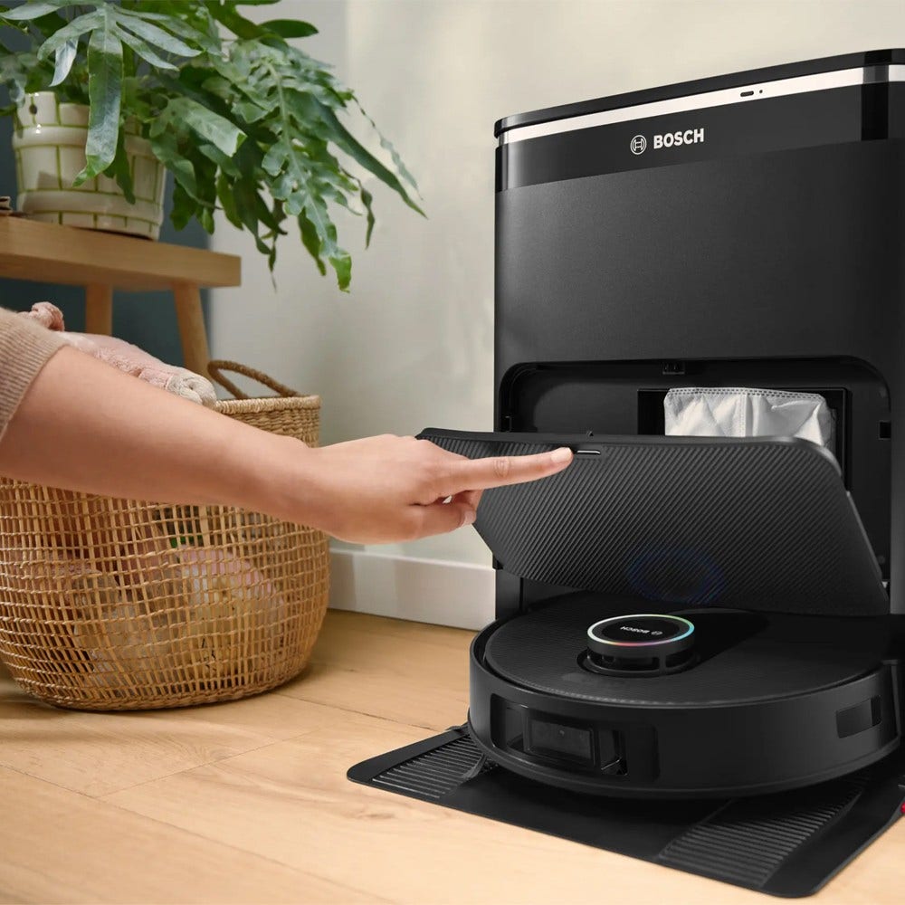 Bosch antibakterielle Staubbeutel geeignet für Spotless Roboterstaubsauger (3 Stk.) | 17009040, BHZRDBAB