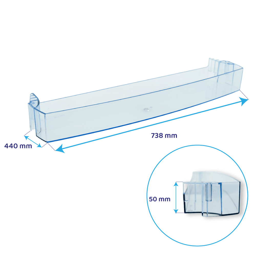 Zanussi Flaschenhalter für Kühlschrank 738x440mm 2246113100