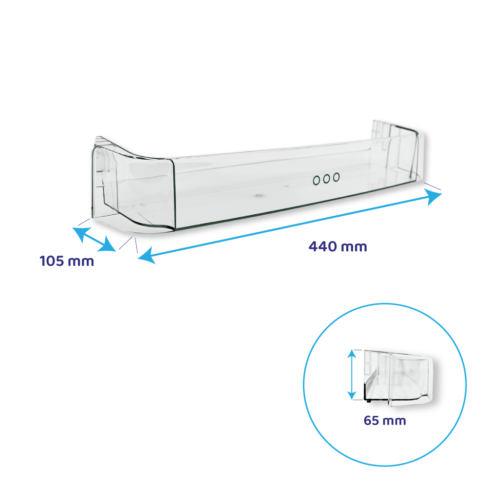 AEG Flaschenhalter für Kühlschrank 440x105mm / 2273109104
