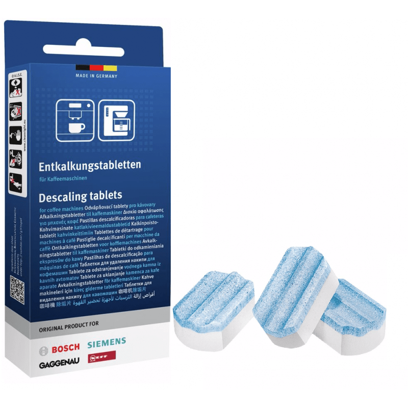 Bosch 2-in-1 Entkalkungstabletten 311821 / 311975 / TCZ8002 (3x36gr)