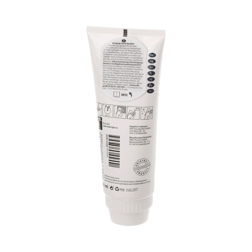 Bosch Reinigungs-Gel 200 ml für Backöfen 311859 / 00311859