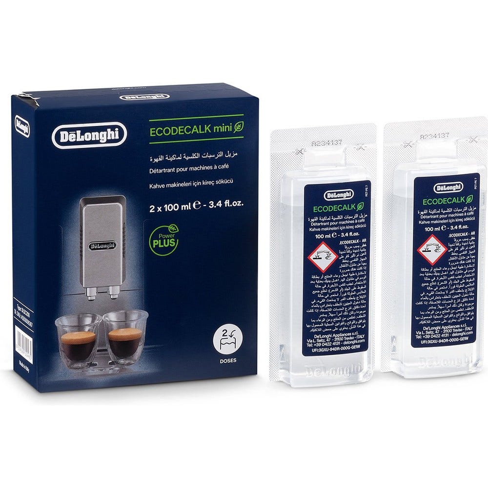 Delonghi Wartungsset Kaffeemaschine Wassertank + Wasserfilter + Entkalker 