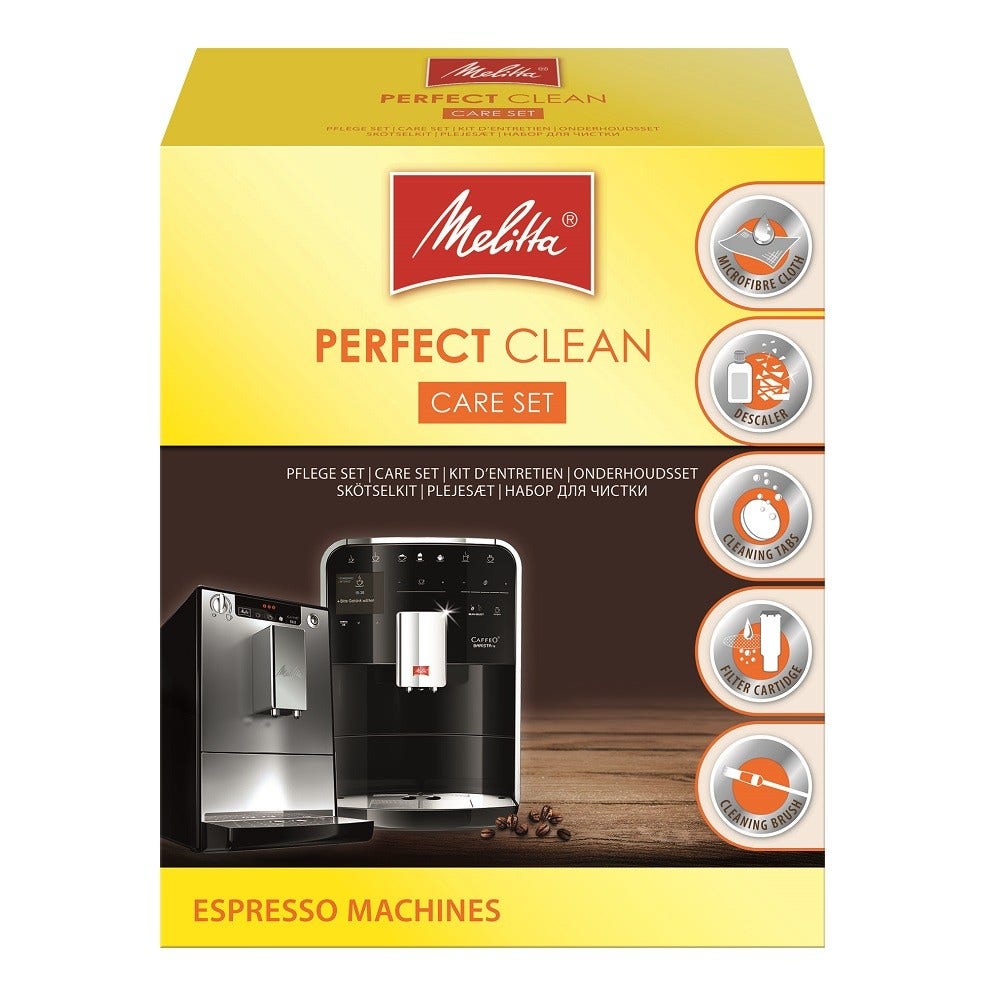 Melitta Perfect Clean Pflegeset Entkalker + Reinigungstabletten + Wasserfilter