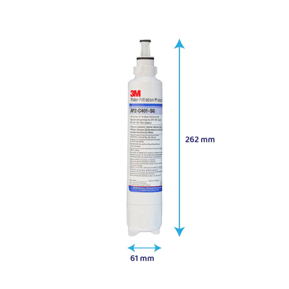 3M™ Kühlschrank Wasserfilter AP2-C401-SG