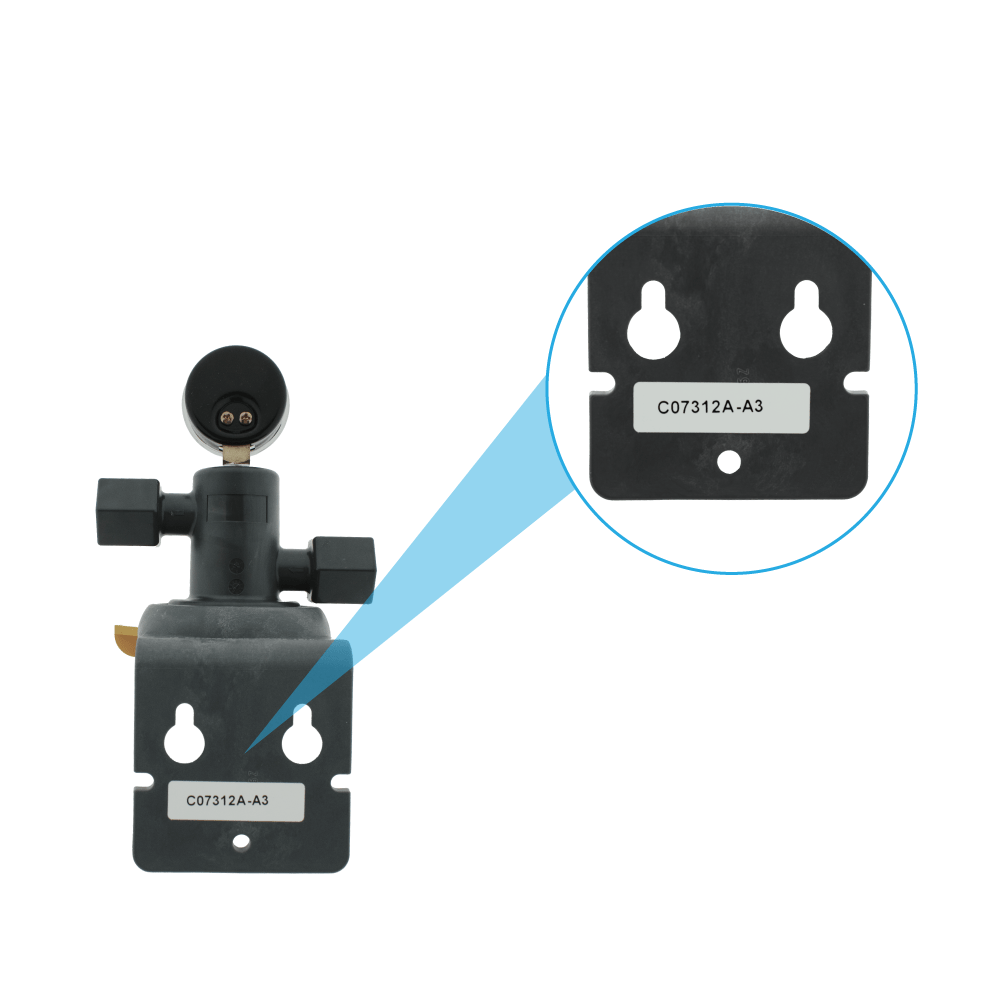 3M™ Filterkopf mit Manometer NH3-BSPT