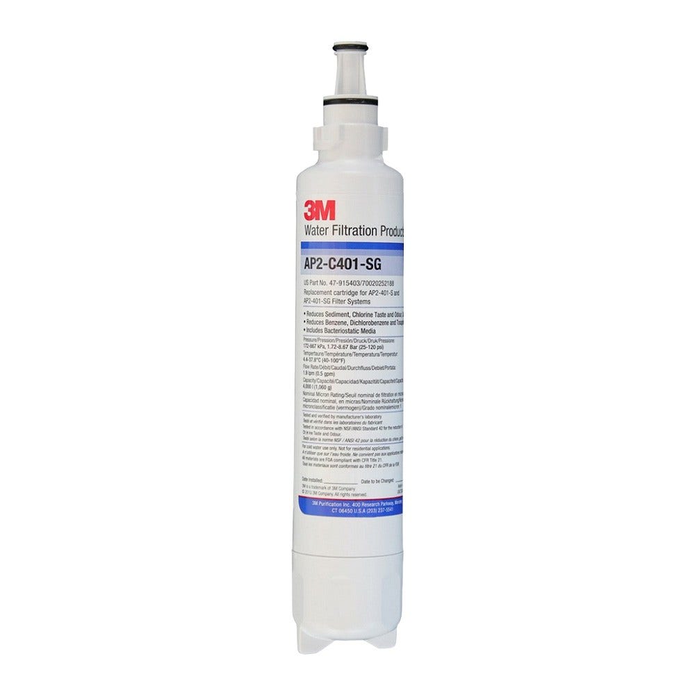3M™ Wasserfilterset Wasserfilter AP2-C401-SG + Filterkopf VB2-JG