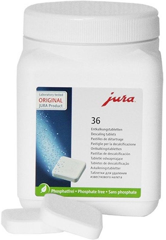 Jura 2in1 Entkalkungstabletten geeignet für alle Jura Vollautomaten | E8, J8, Z10, E6, ENA 8, Giga 10