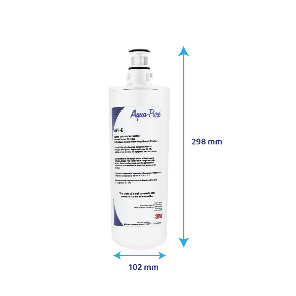 3M™ Leere Wasserfilterkartusche zur Reinigung AP3-E / 5632106