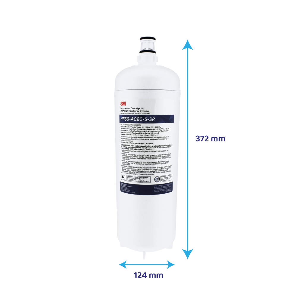 3M™ High Flow Carbonless Absolute Wasserfilter HF60-A020-S-SR / 5637225