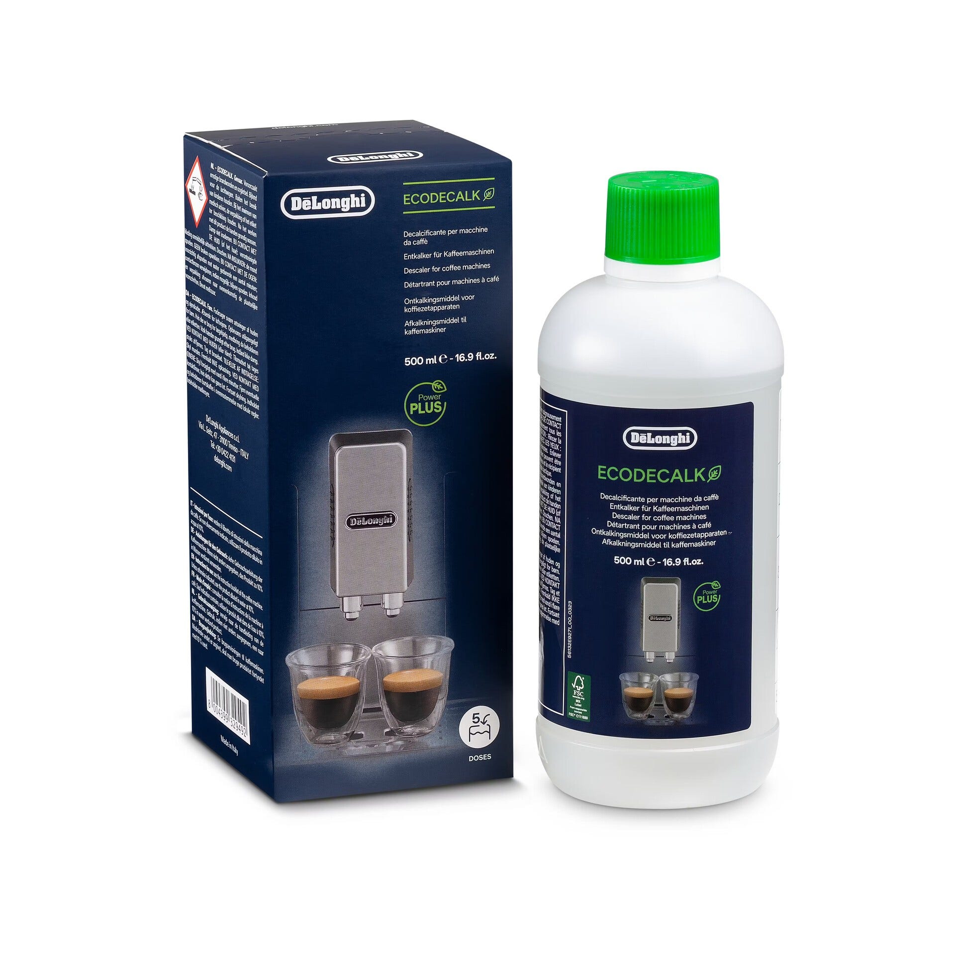 DeLonghi Wartungsset Brühgruppe Kaffeemaschine ECAM / ETAM + 3x Entkalker