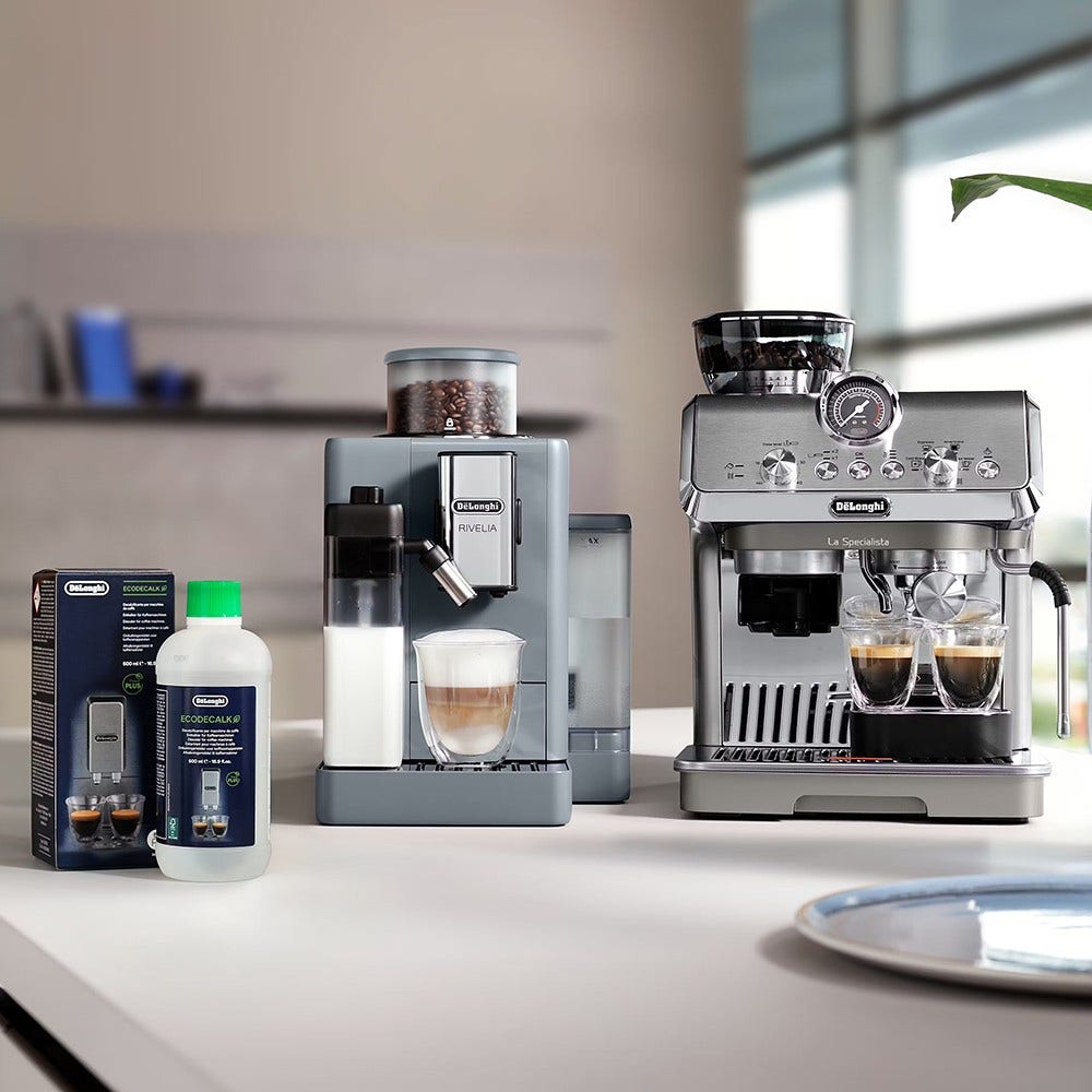 DeLonghi Wartungsset Brühgruppe Kaffeemaschine ECAM / ETAM + 3x Entkalker