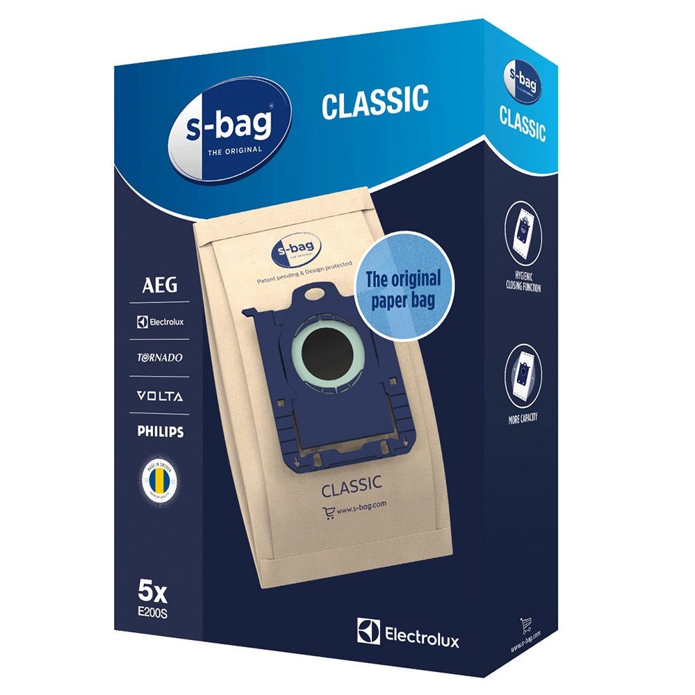 Philips S-BAG Classic / E200S Staubsaugerbeutel (5St.)
