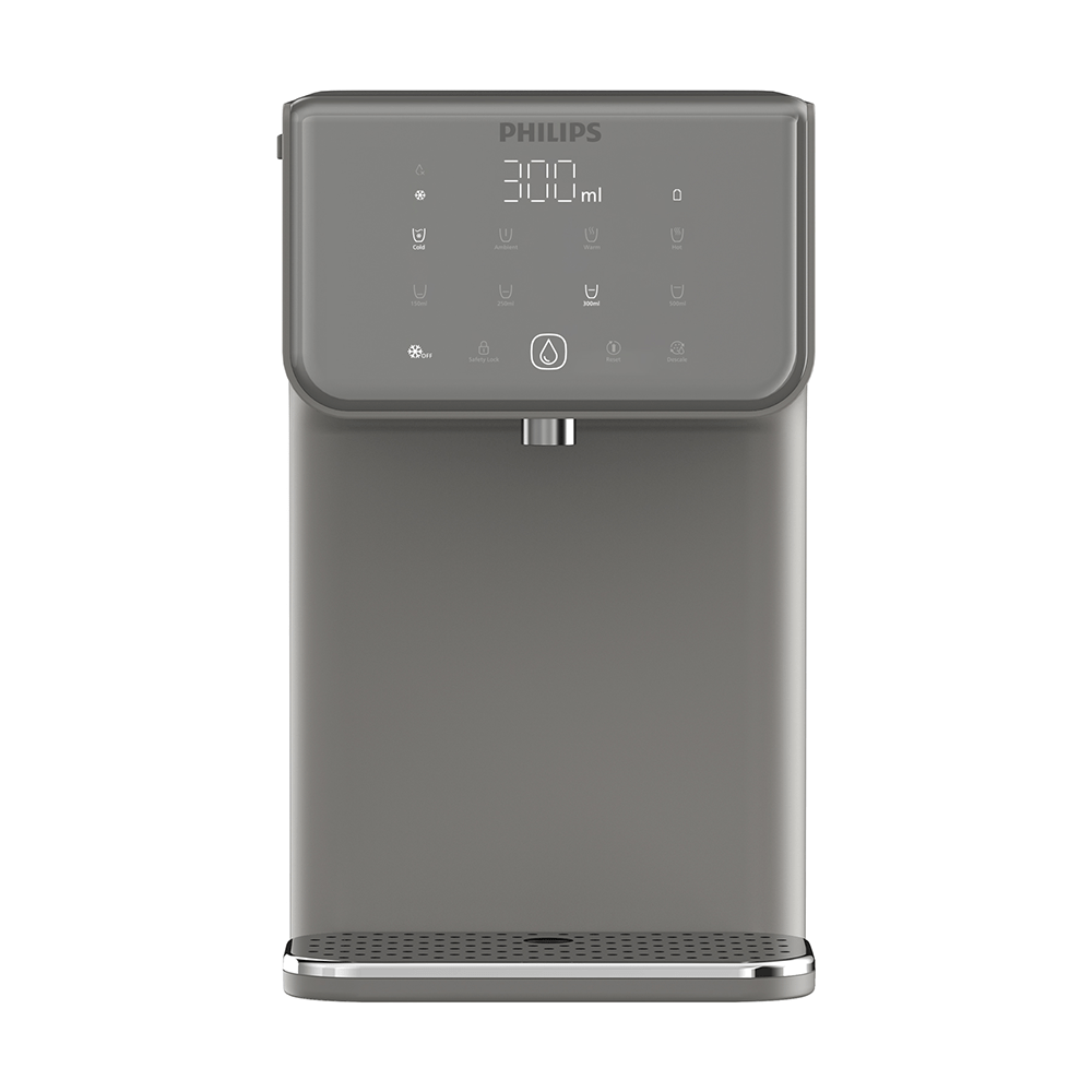 Philips All-in-One-Wasserstation Hot + Cold ADD5981GR (Filter PFAS) kompatibel mit BRITA