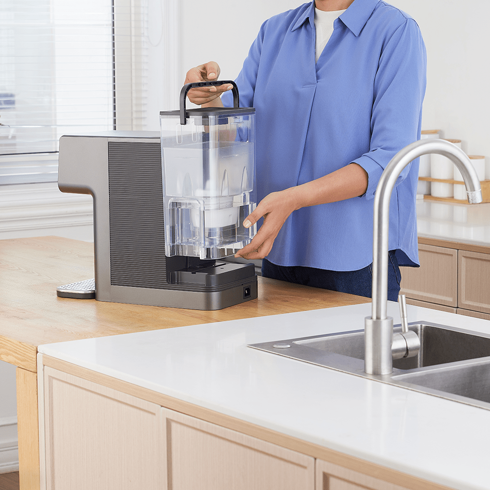 Philips All-in-One-Wasserstation Hot + Cold ADD5981GR (Filter PFAS) kompatibel mit BRITA