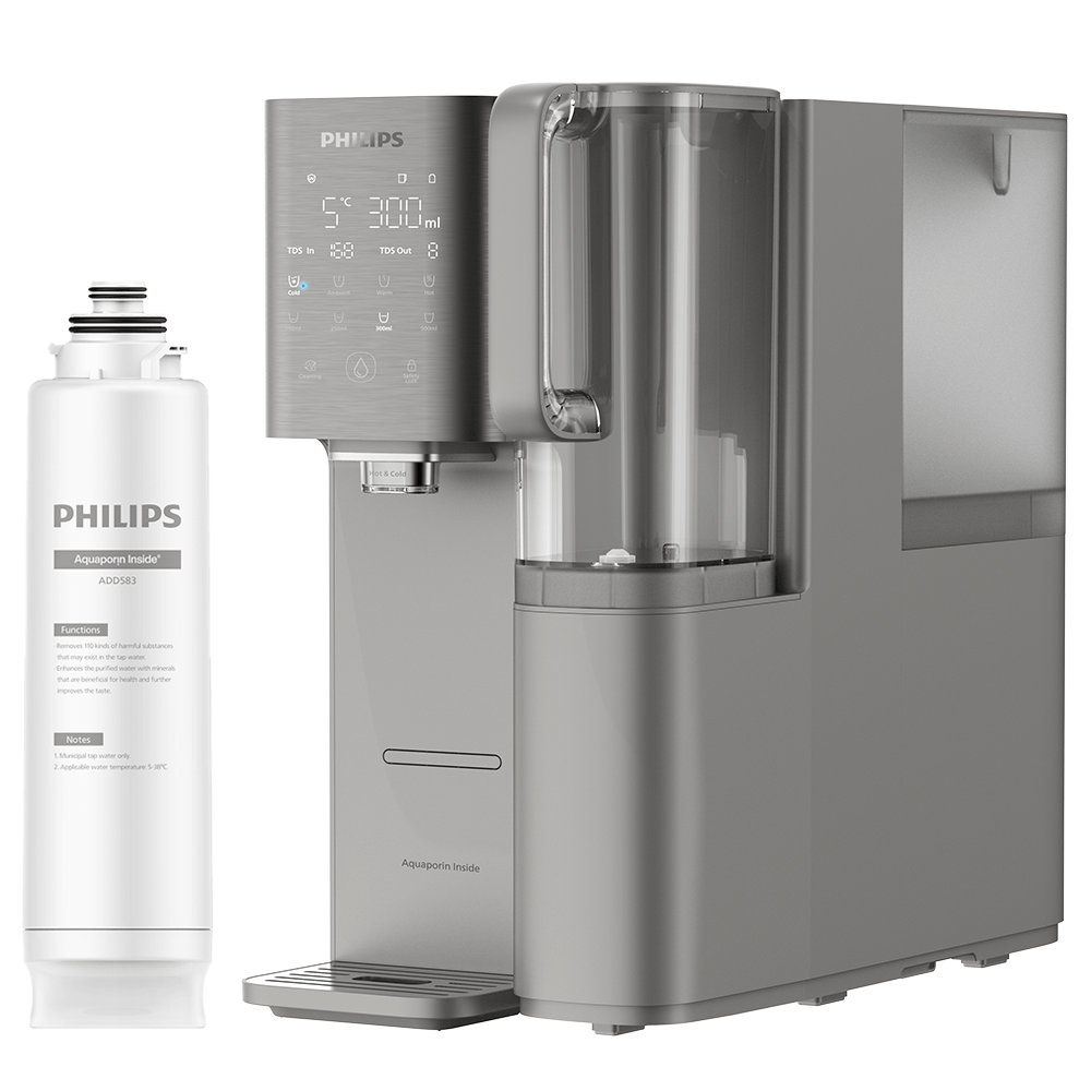 Philips Reverse Osmosis Wasserstation heiß + kalt ADD6921DG (filtert PFAS)