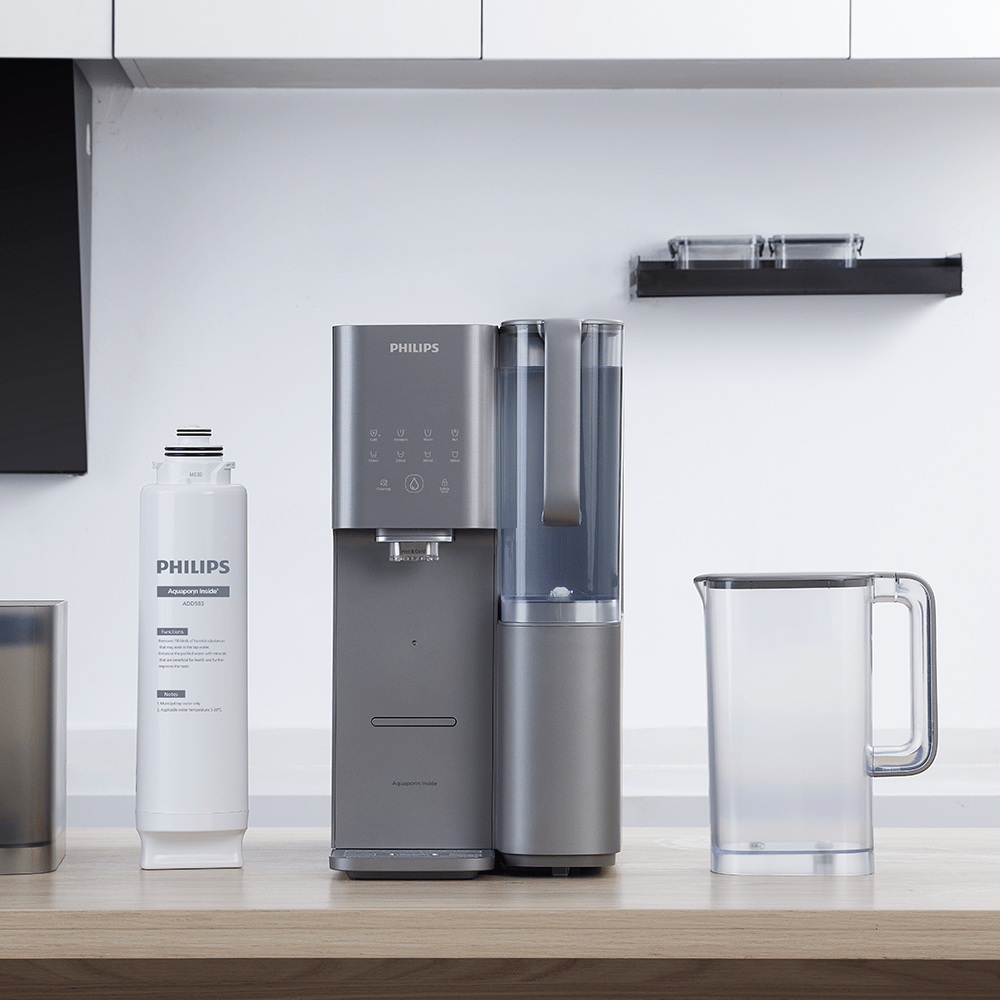 Philips Reverse Osmosis Wasserstation heiß + kalt ADD6921DG (filtert PFAS)