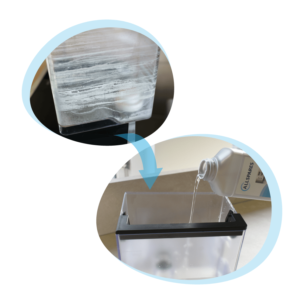 Wartungspaket Kaffeemaschine Wasserfilter + Entkalker geeignet für Philips / Saeco