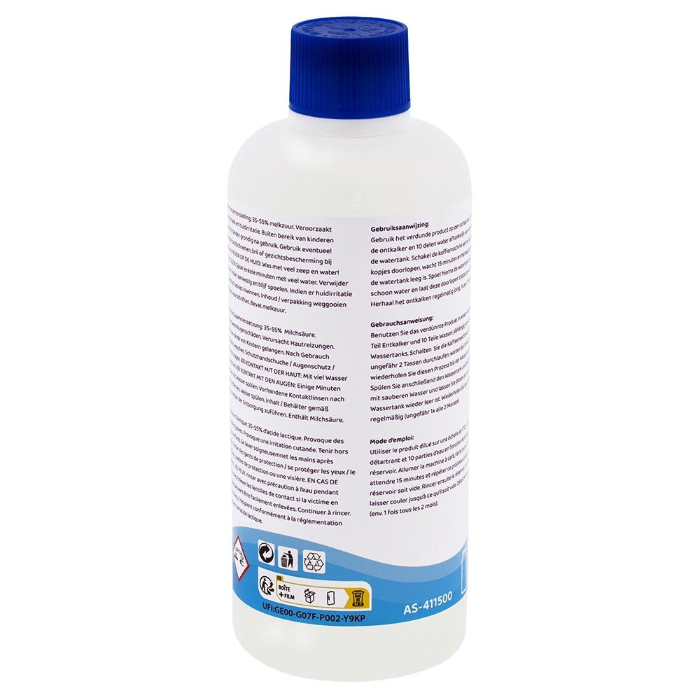 Pflegeset Kaffeemaschine Wasserfilter + Entkalker (500ml) geeignet für SMEG