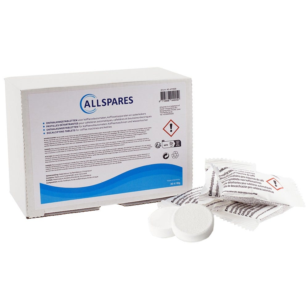 Entkalkungstabletten 311864 / 311566 / TCZ6002 / 00312454 (30St.) geeignet für Bosch