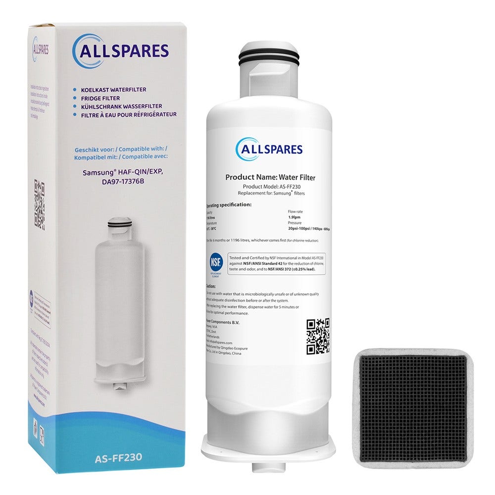 Ersatzset Kühlschrank Luftfilter +Wasserfilter geeignet für Samsung