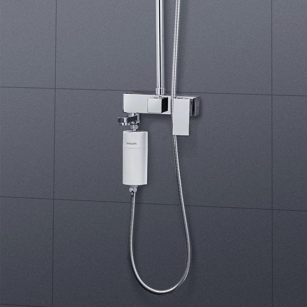 Philips Duschfilter Weiß + 3 Filter – Universell