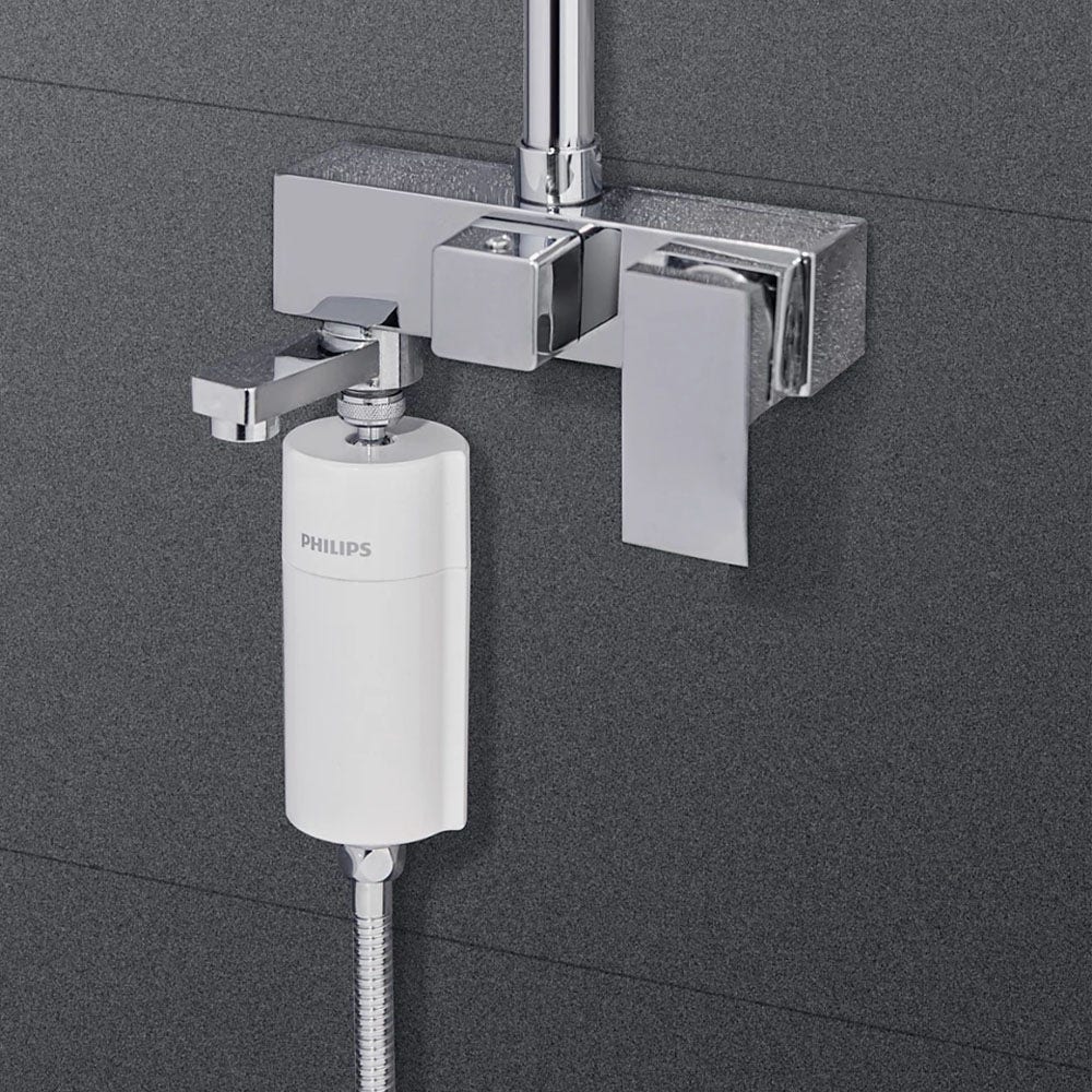 Philips Duschfilter Weiß + 3 Filter – Universell