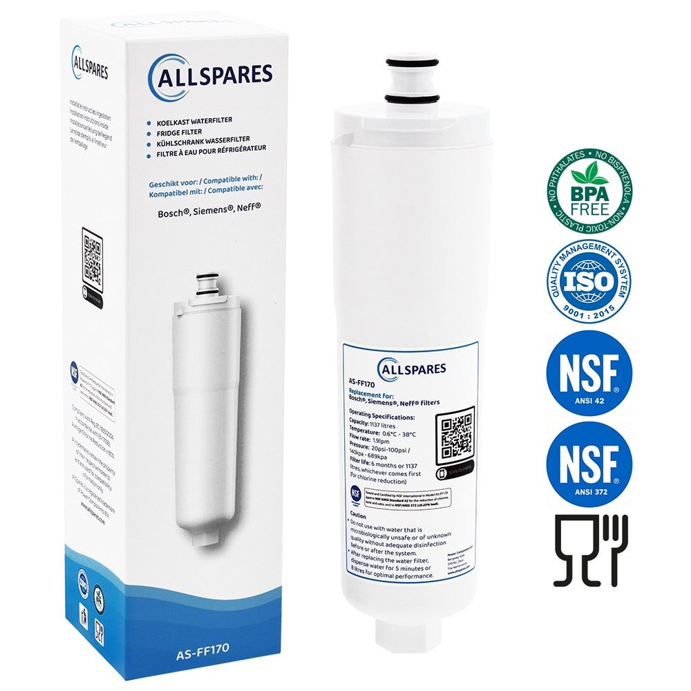 Kühlschrank Wasserfilter CS-52 geeignet für Neff