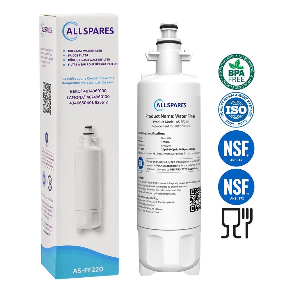 Wasserfilter geeignet für Electrolux 2087518011