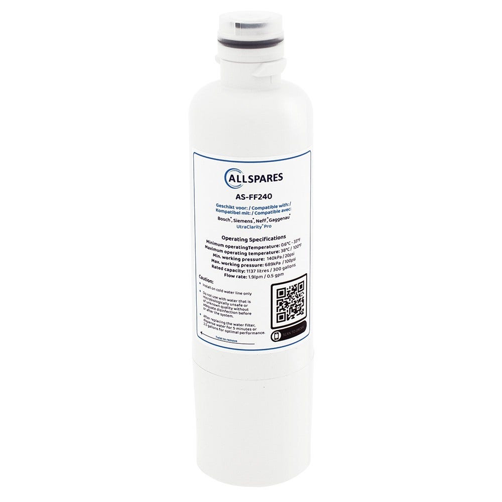 Kühlschrank Wasserfilter UltraClarityPro 11032518 geeignet für Balay