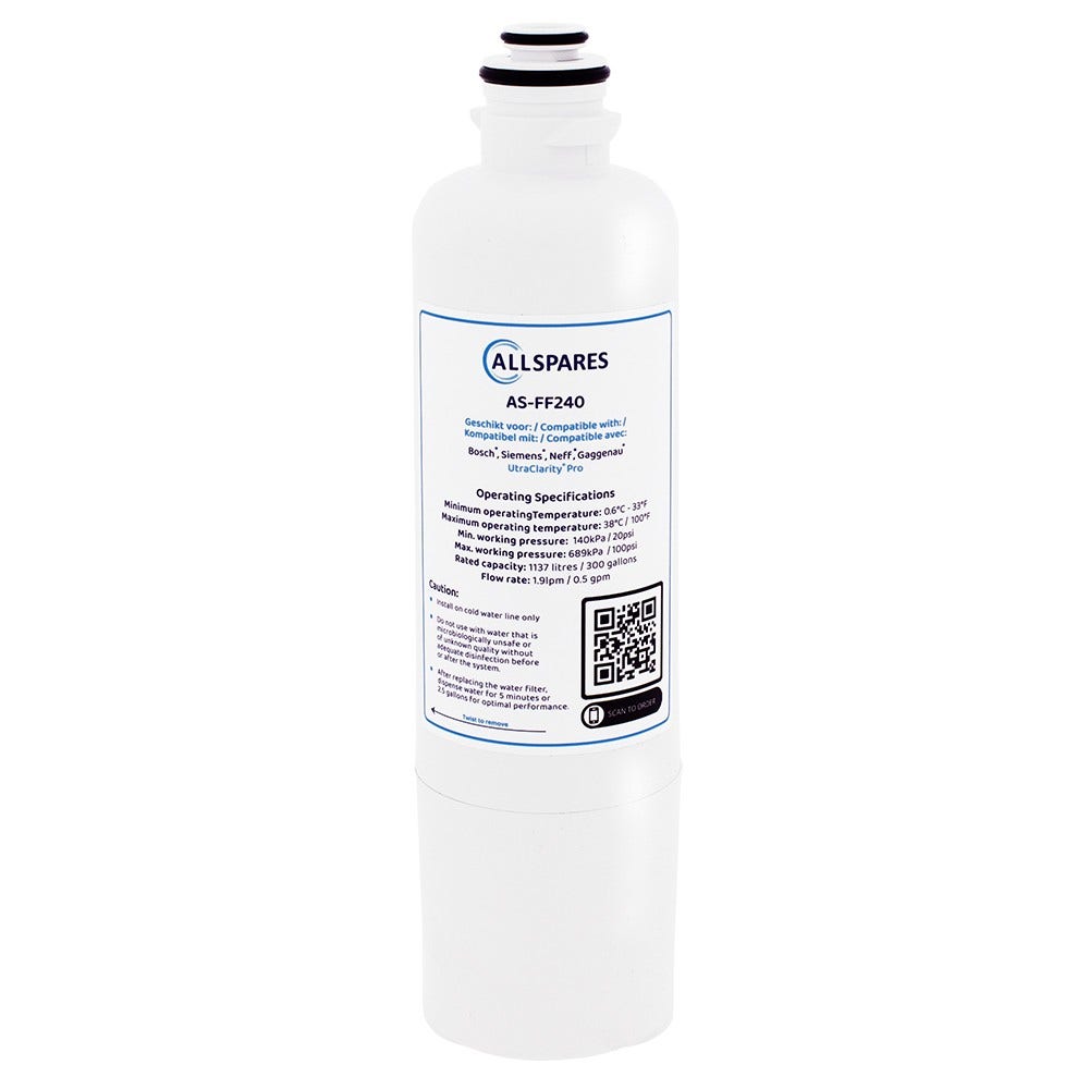 Kühlschrank Wasserfilter UltraClarityPro 11032518 / KS50ZUCP geeignet für Siemens