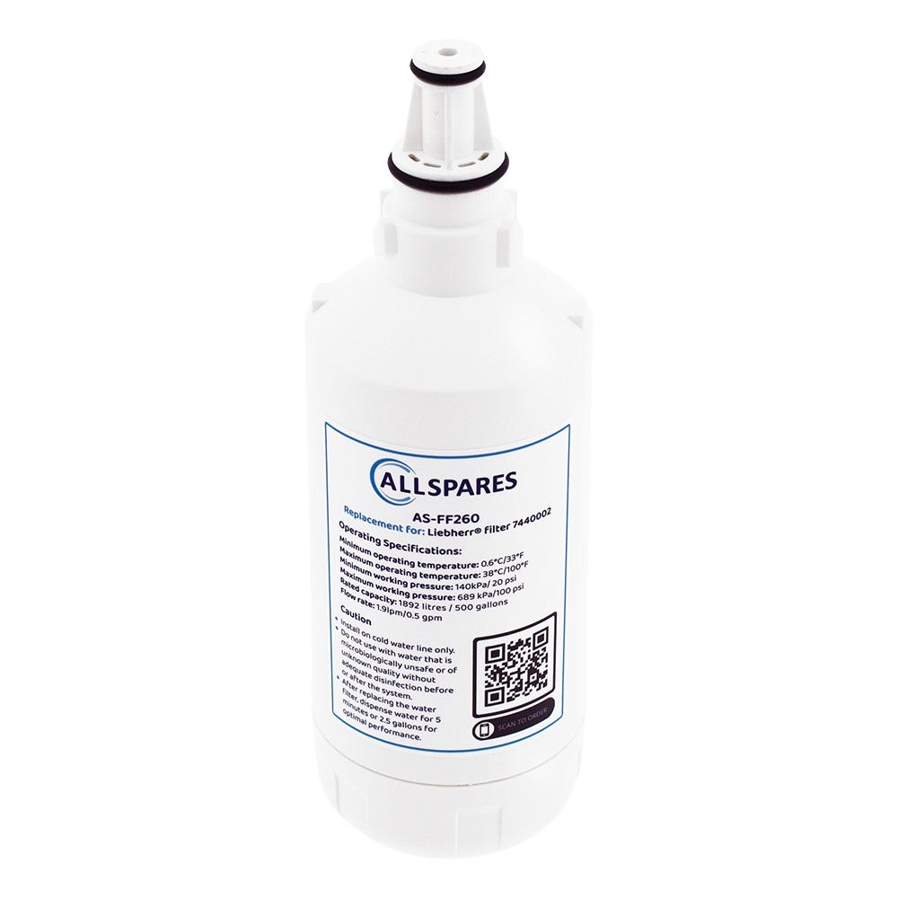 Kühlschrank Wasserfilter geeignet für Liebherr 7440002