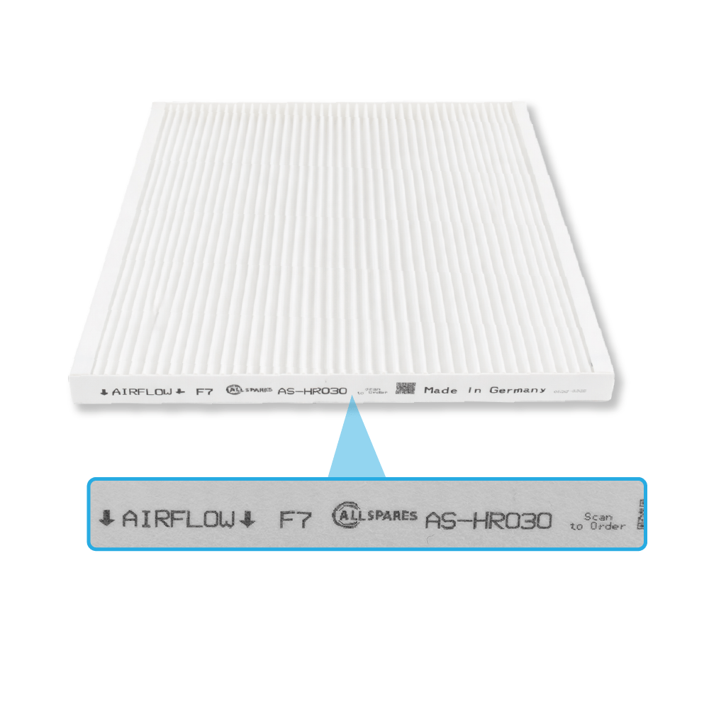Filter F7/G4 geeignet für Vasco DX4 / DX5 / DX6 (3St.)