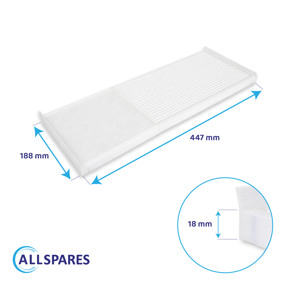 Filter F7/G4 geeignet für Duco Ducobox Energy Comfort D325 (2St.)