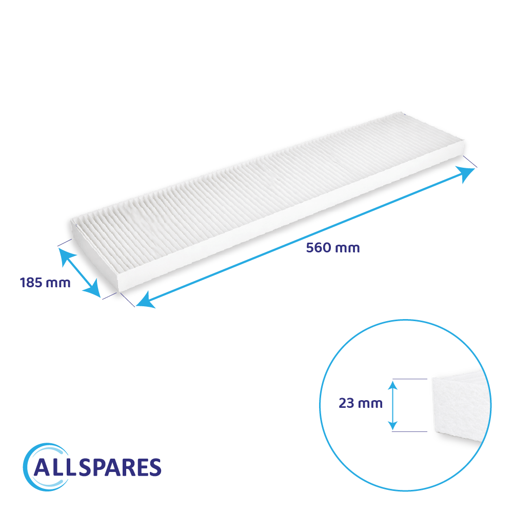 Filter F7/G4 geeignet für Orcon HRC300/HRC400/EcoMax/MaxComfort (2st.)