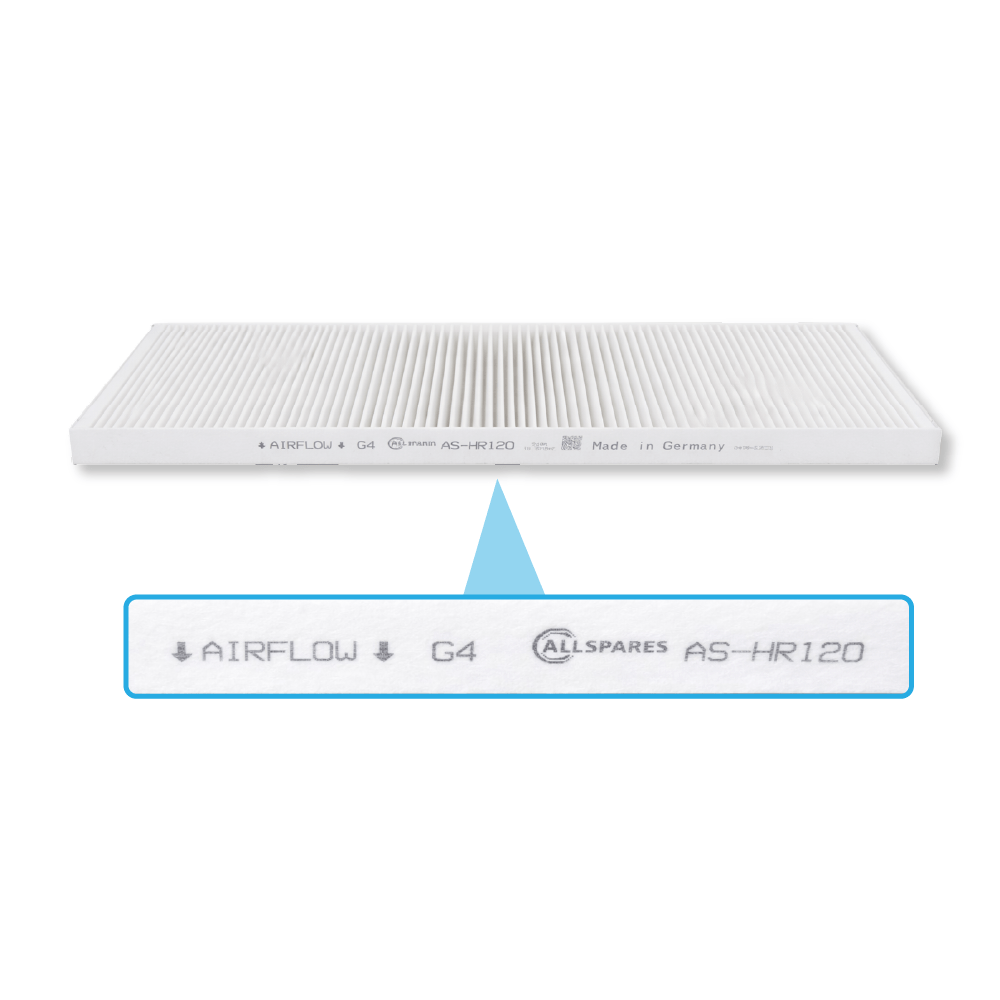 Filter F7/G4 geeignet für Orcon HRC300/HRC400/EcoMax/MaxComfort (2st.)