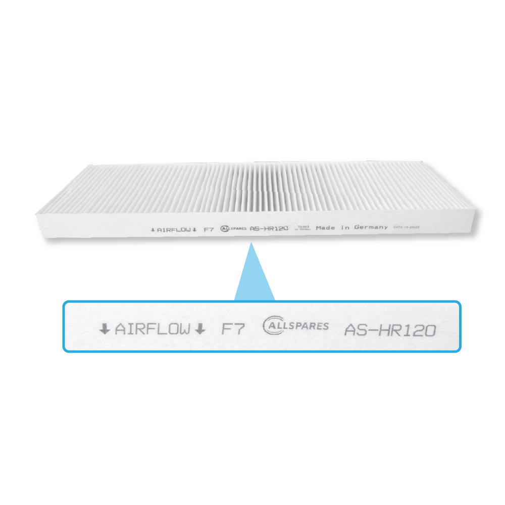 Filter F7/G4 geeignet für Orcon HRC300/HRC400/EcoMax/MaxComfort (2st.)