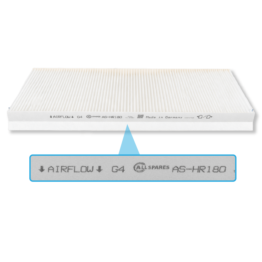 Filter F7/G4 geeignet für Zehnder ComfoAir Q350/Q450/Q600 (2St.)