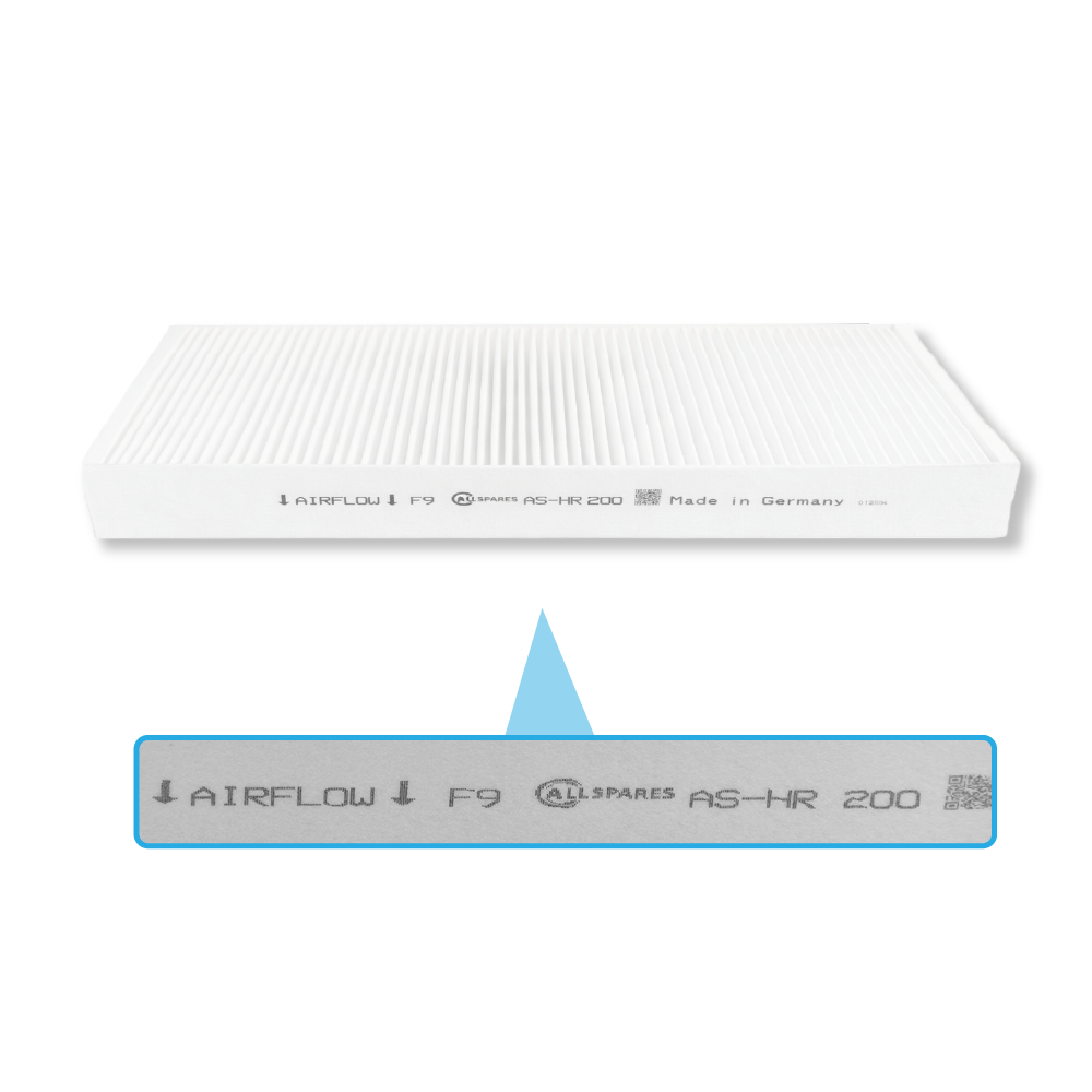Filter F9/G4 geeignet für Vaillant RecoVAIR VAR 260/4 / 360/4on AllSpares (2St.)
