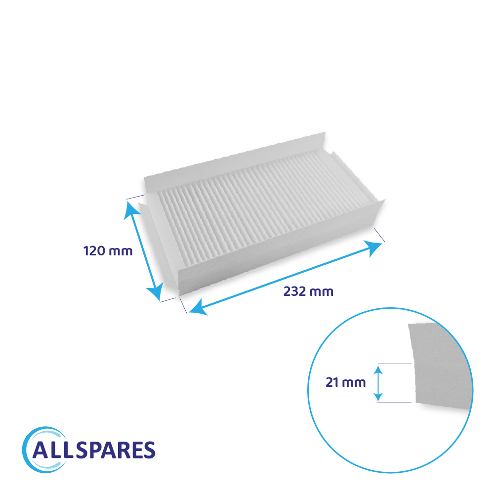 Filter F7/G4 geeignet für Zehnder ComfoAir 180 (2St.)