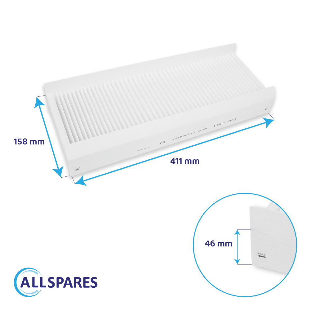 Filter F7/G4 geeignet für Pluggit Avent P310 (2 Stk.)