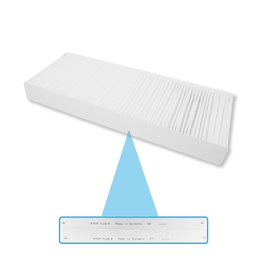 Filter F7/G4 geeignet für Pluggit Avent P310 (2 Stk.)