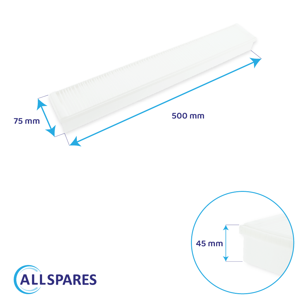 Filter F7 geeignet für Helios KWL EC220D/7