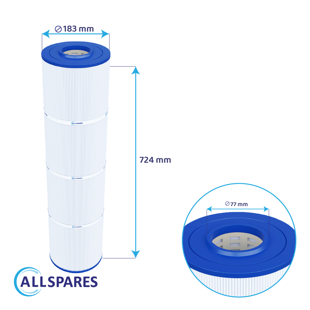 Pool Filterkartusche geeignet für Emaux CF100 / CF100-CE / 914100448