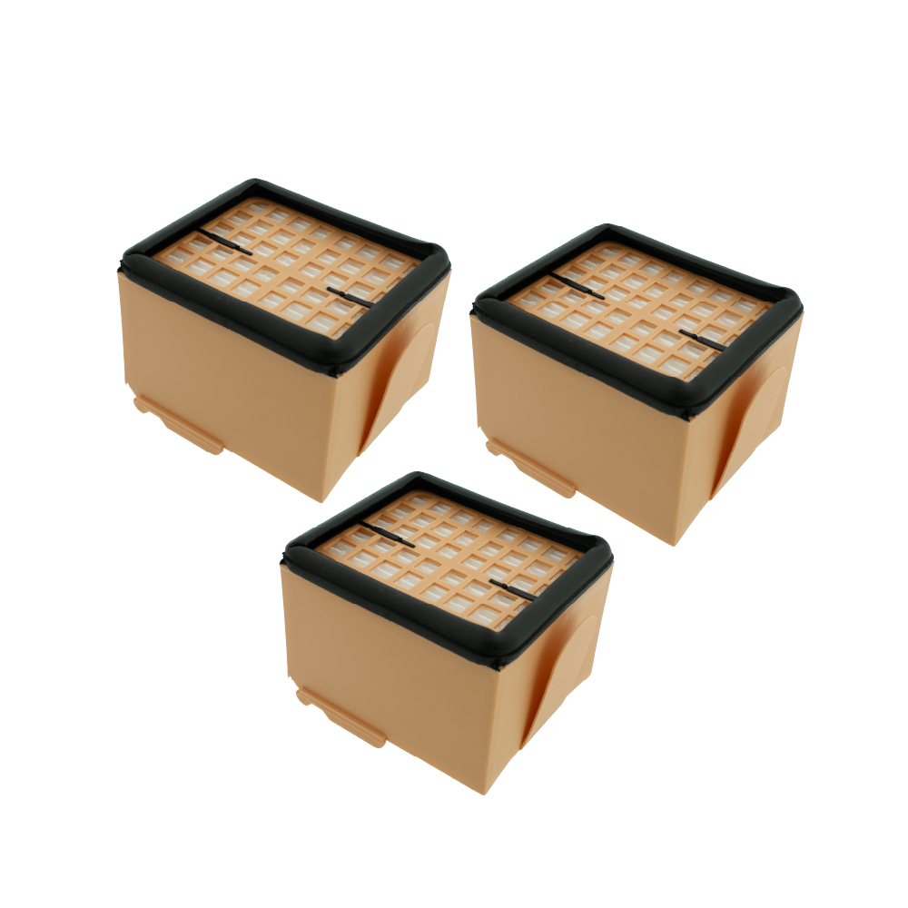 Hygiene-Mikrofilter geeignet für Vorwerk Kobold VK135 / VK136 (3 St.)