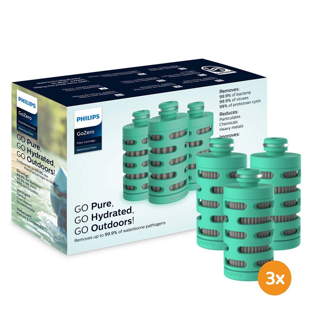 Philips GoZero Adventure Filterkartusche (3St.)