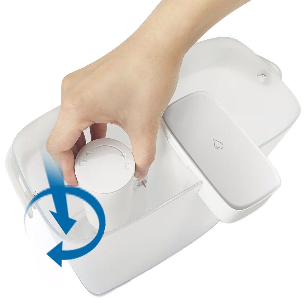 Philips Micro X-Clean Instant Wasserfilterkanne + Softening+ Wasserfilter (3 St.) AWP2980WHS3