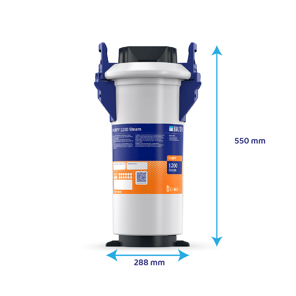 BRITA PURITY Steam 1200 Filtersystem (ohne MAE)