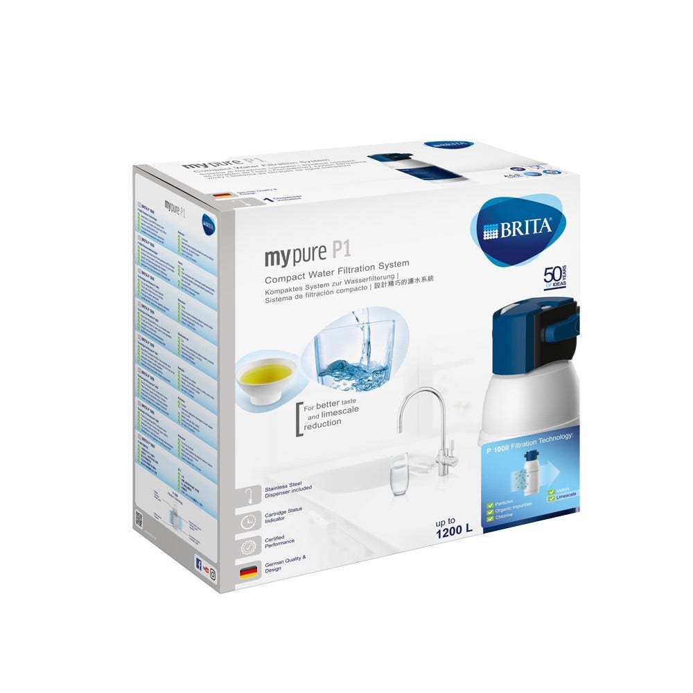 BRITA mypure P1 Wasserfiltersystem 1025434